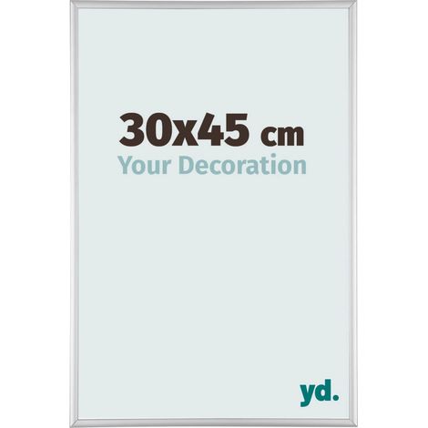 yd. - Cadre photo 30x45 - Argent Mat - Aluminium - Kent