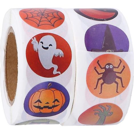 2 Stück Halloween-Rollaufkleber (1/3)
