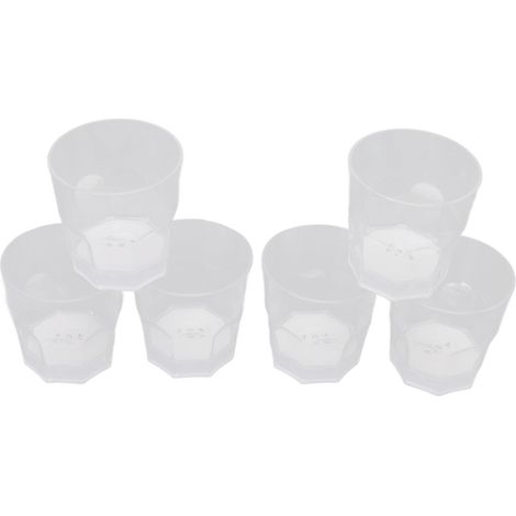 LED-Whiskygläser in verschiedenen Farben, wasseraktiviert, achteckig (1/5)