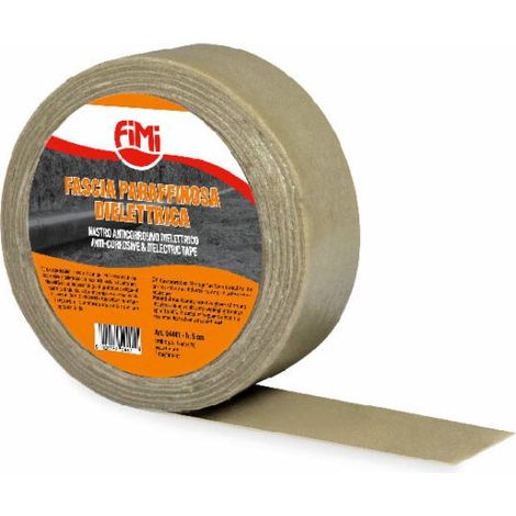 Fascia Paraffinosa Dielettrica 10cm x 10 m - Benda isolante anticorrosiva per la protezione di tubazioni interrate e non. 04402