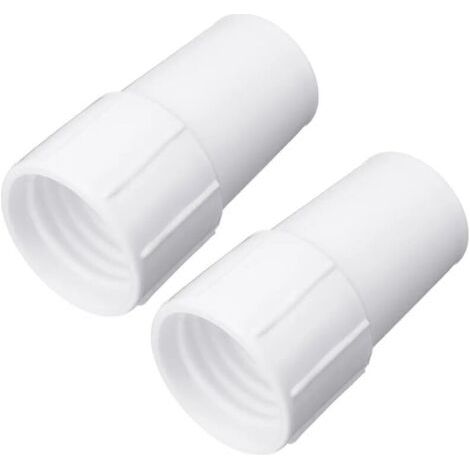 Manchettes de tuyau d'aspiration pour piscine, adaptateur de connecteur adapté au tuyau d'aspiration, accessoires de nettoyage, 1.5 pouces, 2 pièces (1/5)