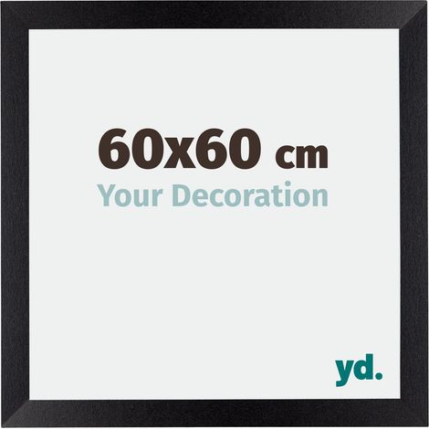 yd. - Cadre photo 60x60 - Noir Mat - MDF - Mura (1/5)