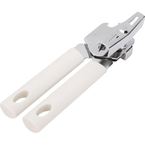 Portable Multifunctional Stainless Steel Can Opener, Non-Slip Handle, Easy-to-Turn Bottle Opener, 7.5 x 2.0 Inches (1/5)