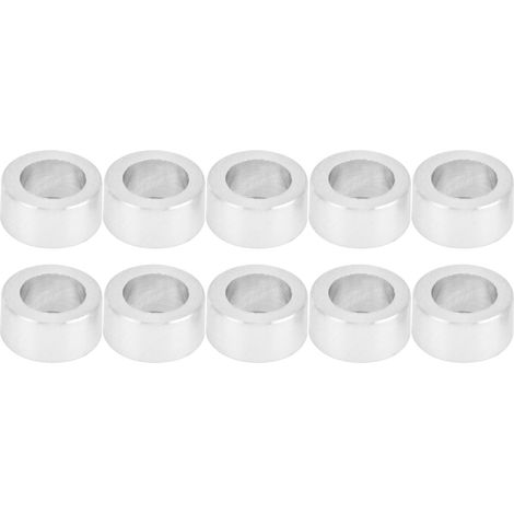 Entretoise cylindrique en alliage d'aluminium, joint d'étanchéité, accessoires de support d'intervalle, diamètre extérieur 6 mm, longueur 3 mm