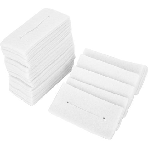 Lot de 25 coussinets isolants thermiques pour coiffure, résistants à la chaleur, outils de permanente numérique, protection thermique. (1/5)