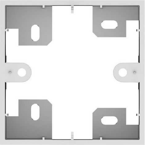 Boîtier arrière - VISION - TechConnect 3 - Blanc - Modulaire - Conçu pour installateurs (1/3)