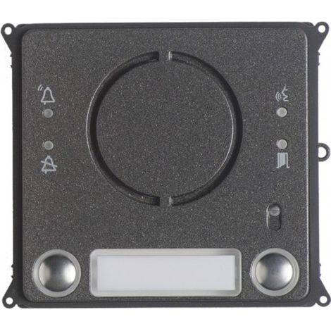 came bpt plaque frontale interphone zamak à 2 boutons mtmfa2pvr 60020620 (1/2)