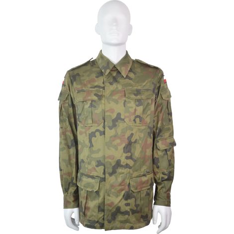 Camicia da campo militare modello 127A/MON 93 nuova 98/175 (1/4)