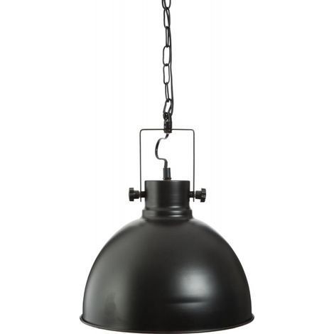 Suspension "Basalt" noire métal Diamètre 30 cm d'Atmosphera - - (1/4)
