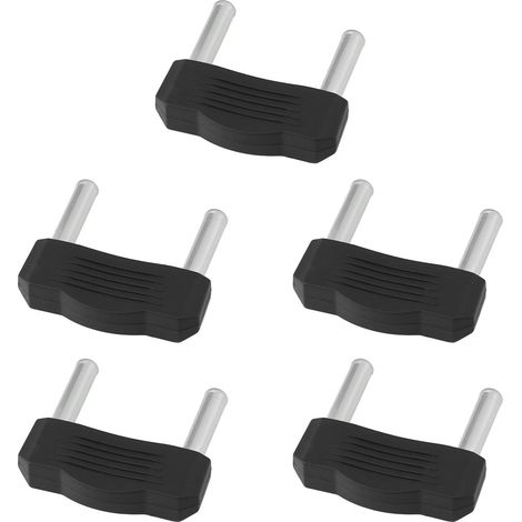 Lot de 5 Cavaliers de Préampli Fiches RCA Fiche de Court-Circuit Entraxe 18 Mm Compatibles avec Pioneer SX-850 SX-950 SX-1050 SX-1250 SX-980 SX-1080 (1/5)