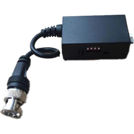 Récepteur vidéo actif UTP 1 canal DC12V, balun BNC pour système DVR de caméra de vidéosurveillance (1/5)