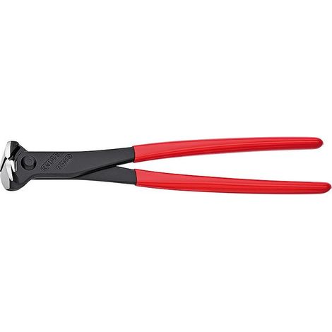 KNIPEX 68 01 280 Tronchese per meccanica con tagliente frontale rivestiti in resina sintetica atramentata nera 280 mm