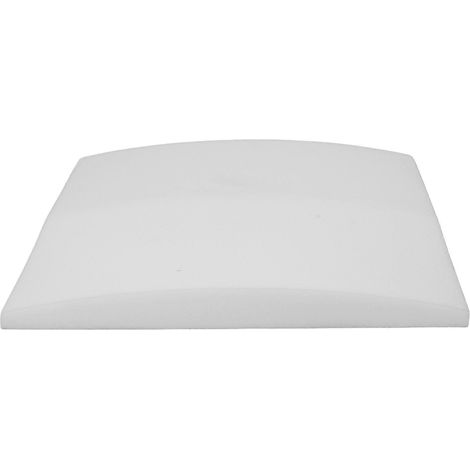 Ensemble de remplacement de coussins de canapé durables et robustes (4 pièces), support intérieur en mousse pour canapé, blanc. (1/5)