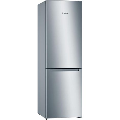 Bosch – Réfrigérateur congélateur bas 282L – Classe E – Dégivrage automatique – 3 tiroirs congélateur – KGN33NLEB (1/10)