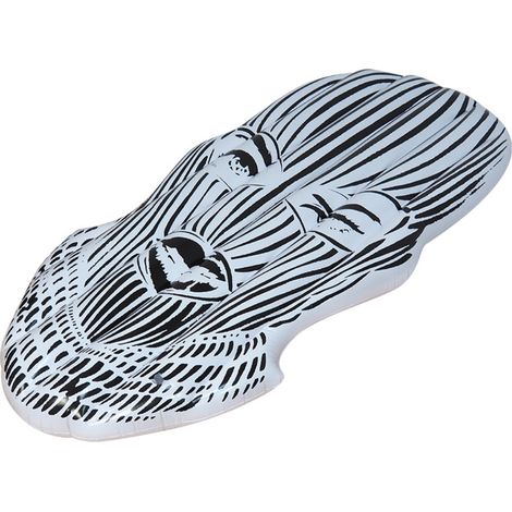 Bouée gonflable en forme de visage pour piscine, matelas flottant pour piscine, lit de plage d'été (1/5)