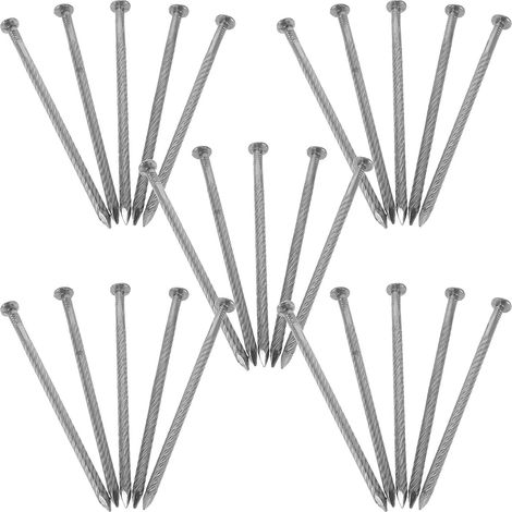 25 piquets d ancrage de jardin en acier inoxydable galvanisé (1/5)