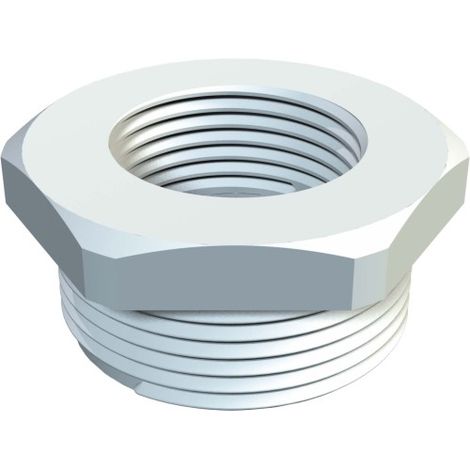 OBO Bettermann Réduction M40-M32 Polyamide gris clair RAL 7035, 2030652