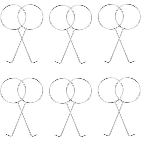 Lot de 50 crochets de siphon de sol en acier inoxydable (1/5)