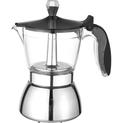 Cafetière italienne Moka, cafetière italienne 4 tasses, cafetière moka de qualité supérieure (1/5)