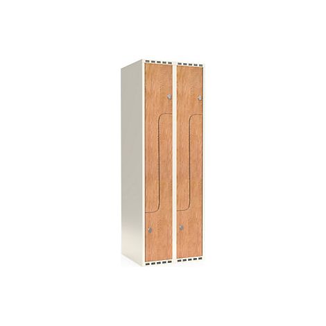 kaiserkraft Armadietto a Z Fydor HPL 2 colonne