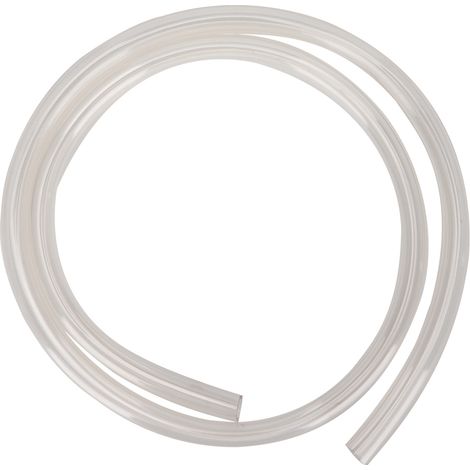 Tuyau de refroidissement à eau universel en PVC fin 3/8 pour ordinateur, bloc d'eau, tube souple 9,5 x 12,7 mm (transparent)