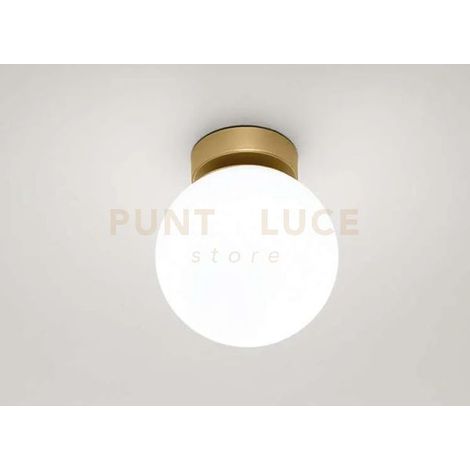 Applique Contemporanea Maga Metallo Oro Vetro 1 Luce G9