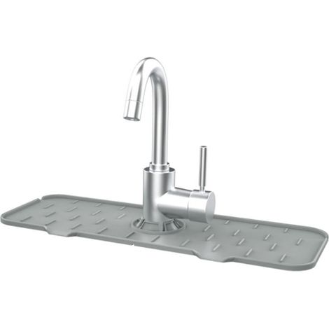Tapis en silicone pour évier égouttoir sous robinet protection pour cuisine antidérapante