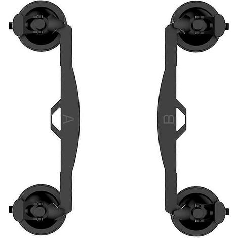 Support de toit ouvrant pour voiture Starlink Mini avec ventouses puissantescompatible avec camping-carsbateauxavions et plus encore (noir) (1/5)