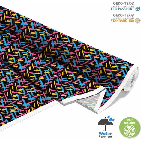 Dekorativer Outdoor-Stoff Oxford - Geometrisches Motiv I DX3517 (1/5)