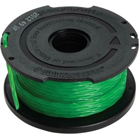 Black & Decker bobina filo corda verde A6482 tagliabordi GL7033 GL8033 GL9035 (1/2)