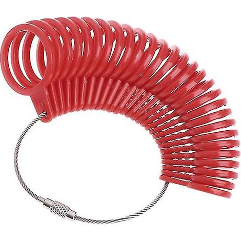 CREA Ring Sizer Measuring Tool Finger Ring Size Gauge Ring Mandrel Standard Size Tool (1/4)