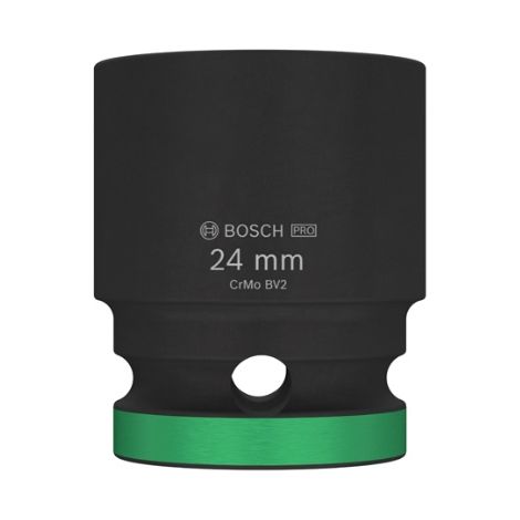 Llave de impacto Bosch impact socket 1/2 pulg 24 mm acero