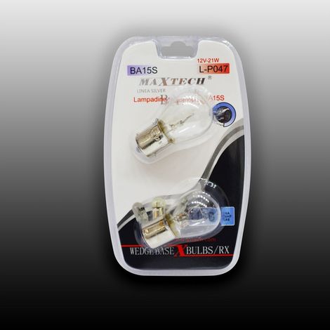 TRADE SHOP - Lampadine Automobile Ba15s Maxtech L-p047 12 V - 21 W Lampadine Ultra Luminose -