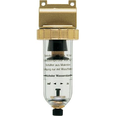 Filtre pneumatique 16 bars Raccord G1 Debit 10.000 l/min