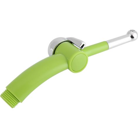 Douchette de toilette portable réglable avec bidet et jet hygiénique vert (1/5)