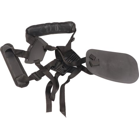 Sangle de débroussailleuse double épaule, harnais nylon professionnel pour coupe-bordure, tondeuse à dos, jardin, pelouse, 1 pièce (1/5)