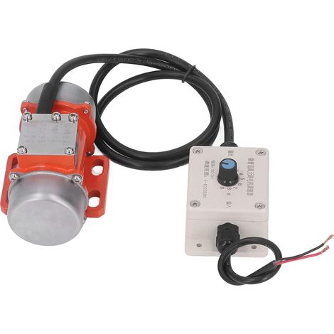 Concrete Vibrator, Brushless DC Vibrating Motor 30W 4000RPM with Speed Controller Undercut Vibrator for Vibrating Motor Mixer for, (DC24V) (1/5)