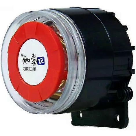 402 Sirena de alarma de 12 V de tono alto - Zumbador fuerte, baliza intermitente compatible Dispositivos antirrobo Bocina compatible Sistemas de seguridad CS rápido (1/4)