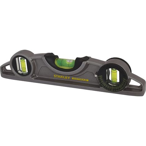 Stanley FatMax Torpedo Magnetic Spirit Level Scaffold Level 0-43-609 STA043609