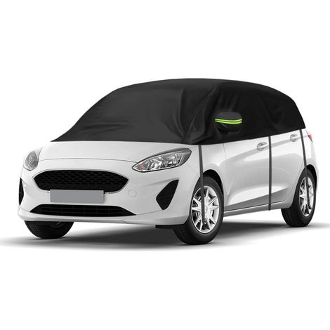 Halbe Autoabdeckung für Ford Fiesta Hatchback 2008-2023, Allwetter-Schutzhülle, wasserdicht, UV-Schutz (1/5)