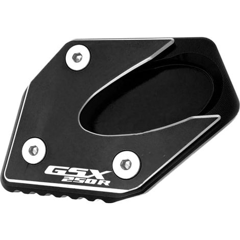 Supporto per moto CNC, piastra di base spessa per Suzuki GSX250R (nero)