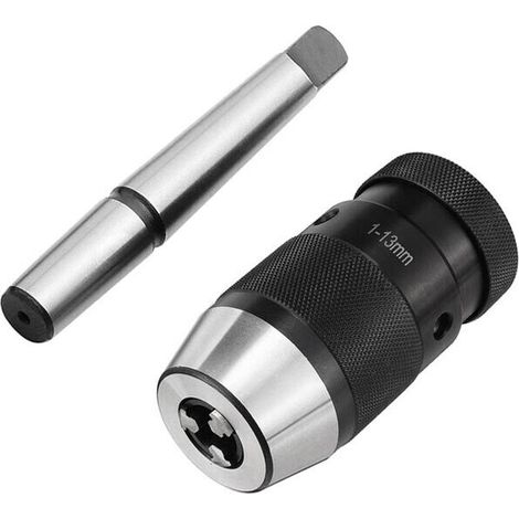 Mandrino 1-13mm B16 Per Trapano A Colonna Autoserrante Tornio Cono Mt2-b16