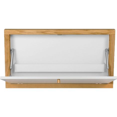 Bureau Mural Design "Brenta" 74cm Blanc (1/5)