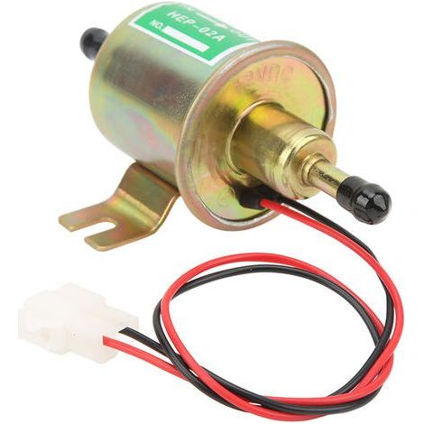 Universelle elektrische 12-V-Inline-Kraftstoffpumpe für Niederdruck-Gleichstrom (Pkw, Lkw, Boot) HEP02A (1/5)