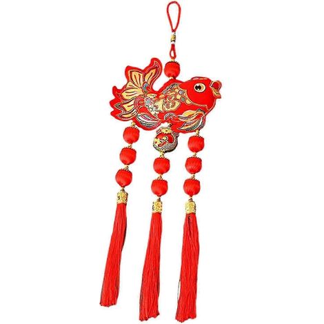 Décoration porte-bonheur pour le Nouvel An chinois 2024, idéale pour les fêtes et célébrations.