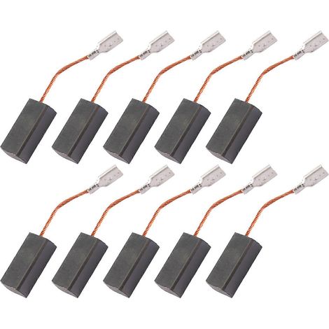 Lot de 10 balais de charbon pour meuleuses d'angle - Pièces de rechange pour outils électriques (1/5)