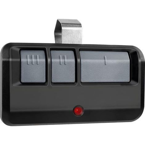 Ouvre-porte de garage universel à 3 canaux, 3 boutons avec bouton d'apprentissage violet, orange, rouge, vert, jaune, comtible avec Lift Chamberlain Craftsman (1/5)