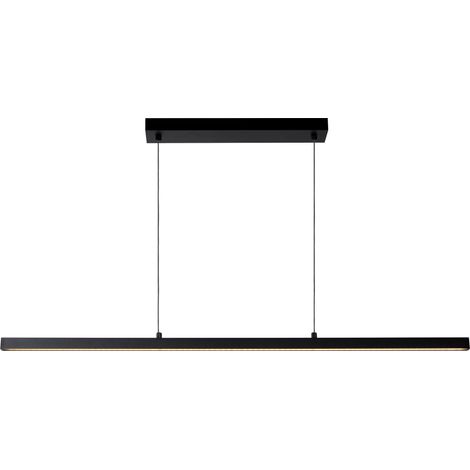 Lampada a sospensione moderna nera 120cm Lucide Sigma LED 30W (1/3)