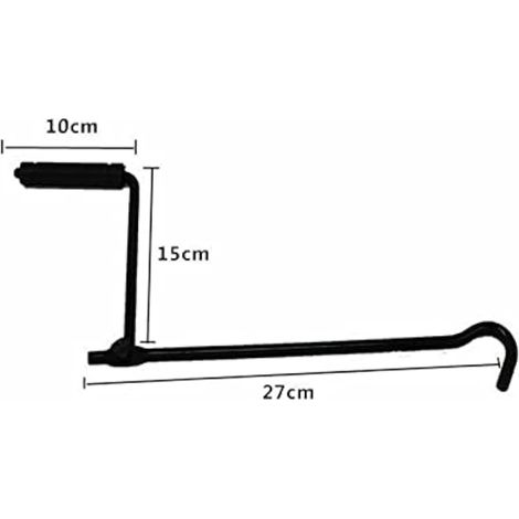 Ciseaux de voiture à bascule, ciseaux à main pliables, ciseaux de levage de voiture en acier (1/3)