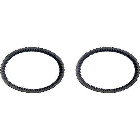 Le cinghie di trasmissione 2X 3211149, 3211148, 3211142 e 3211172 sono compatibili con i modelli RZR XP 1000, RZR 900, Ranger XP e XP4 1000 (2011-2020). Cinghie frizione. (1/3)